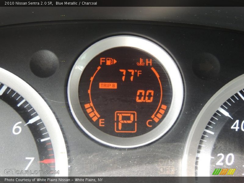 Blue Metallic / Charcoal 2010 Nissan Sentra 2.0 SR