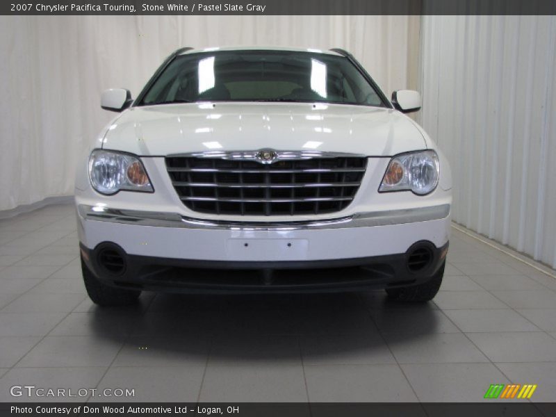 Stone White / Pastel Slate Gray 2007 Chrysler Pacifica Touring