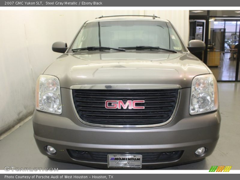 Steel Gray Metallic / Ebony Black 2007 GMC Yukon SLT