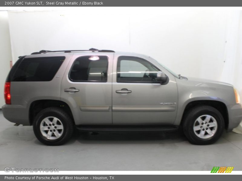 Steel Gray Metallic / Ebony Black 2007 GMC Yukon SLT