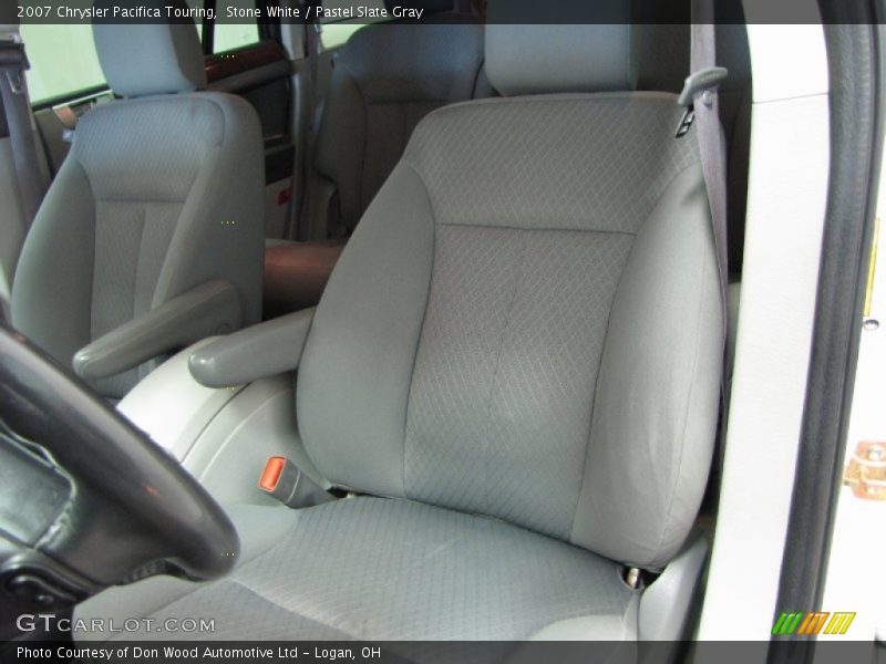 Stone White / Pastel Slate Gray 2007 Chrysler Pacifica Touring