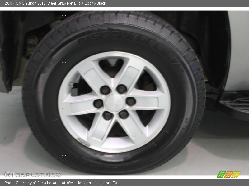 Steel Gray Metallic / Ebony Black 2007 GMC Yukon SLT