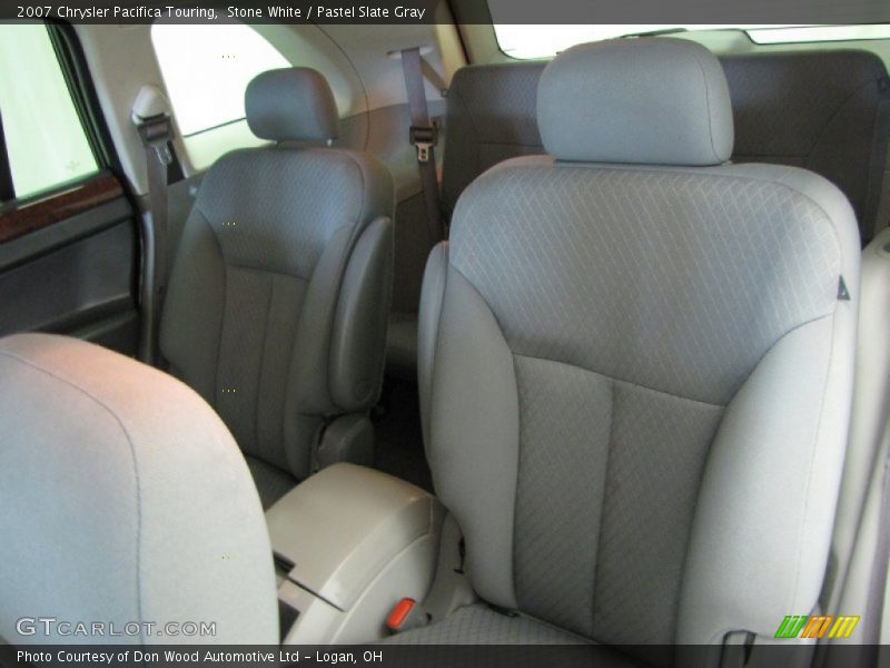 Stone White / Pastel Slate Gray 2007 Chrysler Pacifica Touring
