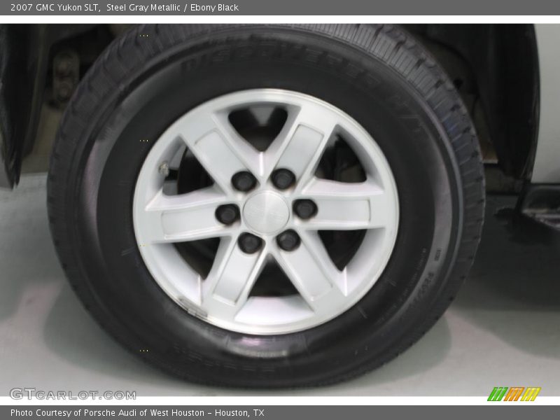 Steel Gray Metallic / Ebony Black 2007 GMC Yukon SLT