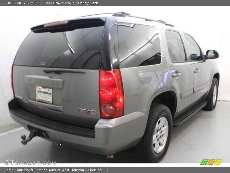 Steel Gray Metallic / Ebony Black 2007 GMC Yukon SLT