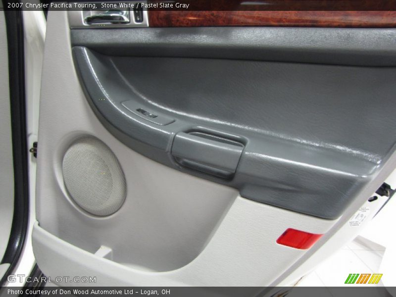 Stone White / Pastel Slate Gray 2007 Chrysler Pacifica Touring