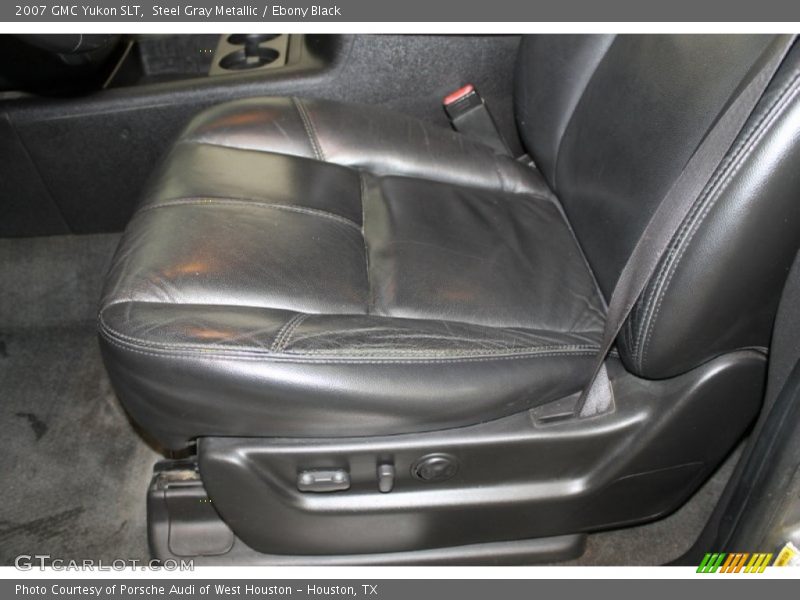 Steel Gray Metallic / Ebony Black 2007 GMC Yukon SLT