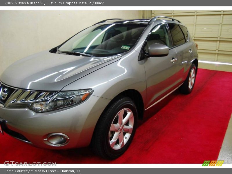 Platinum Graphite Metallic / Black 2009 Nissan Murano SL