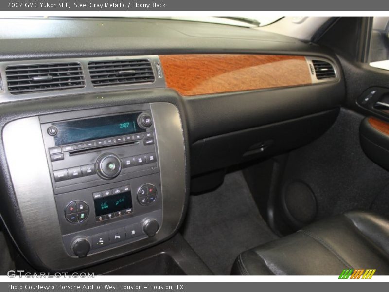 Steel Gray Metallic / Ebony Black 2007 GMC Yukon SLT