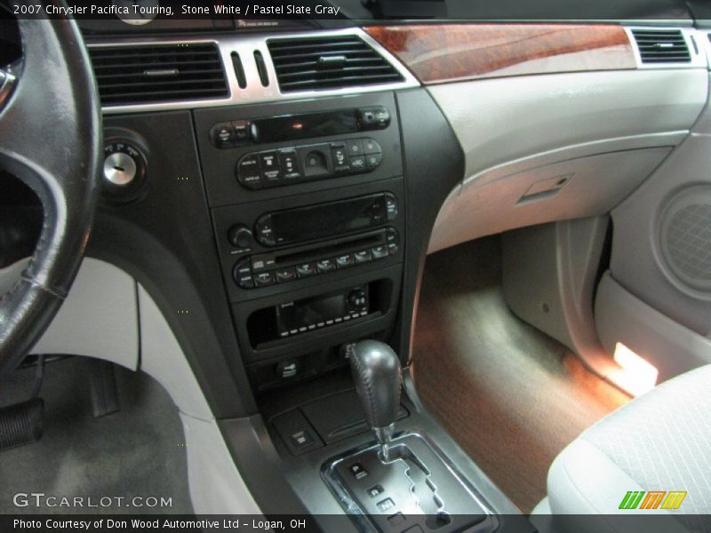 Stone White / Pastel Slate Gray 2007 Chrysler Pacifica Touring