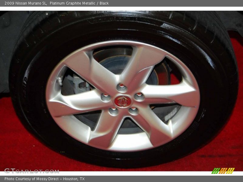 Platinum Graphite Metallic / Black 2009 Nissan Murano SL