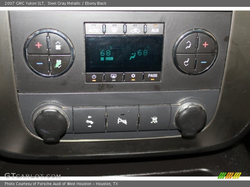 Steel Gray Metallic / Ebony Black 2007 GMC Yukon SLT