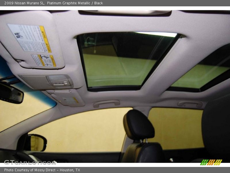 Platinum Graphite Metallic / Black 2009 Nissan Murano SL