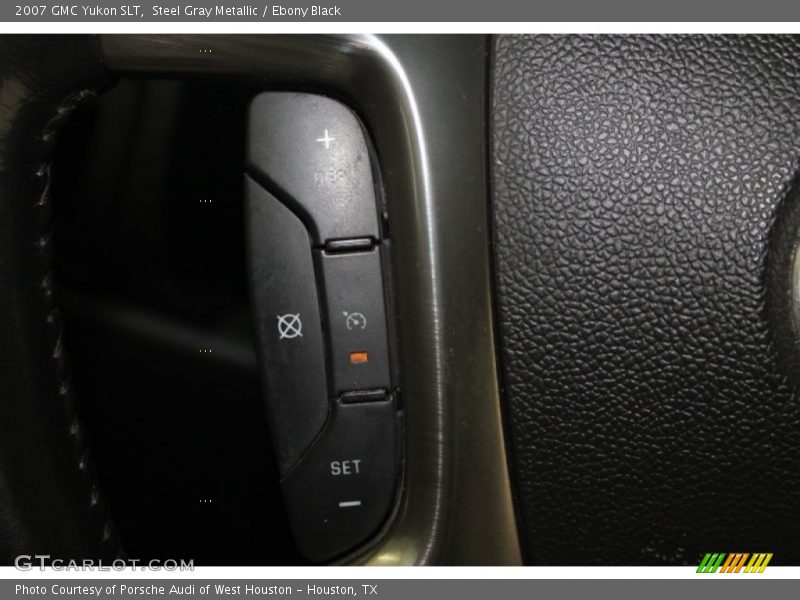 Steel Gray Metallic / Ebony Black 2007 GMC Yukon SLT