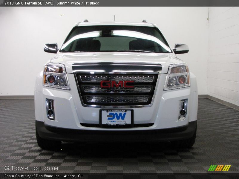 Summit White / Jet Black 2013 GMC Terrain SLT AWD