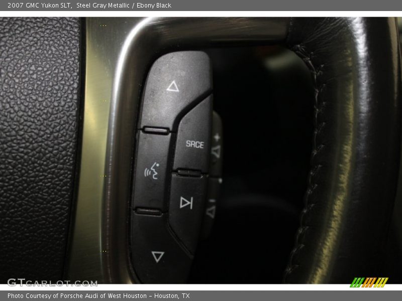 Steel Gray Metallic / Ebony Black 2007 GMC Yukon SLT