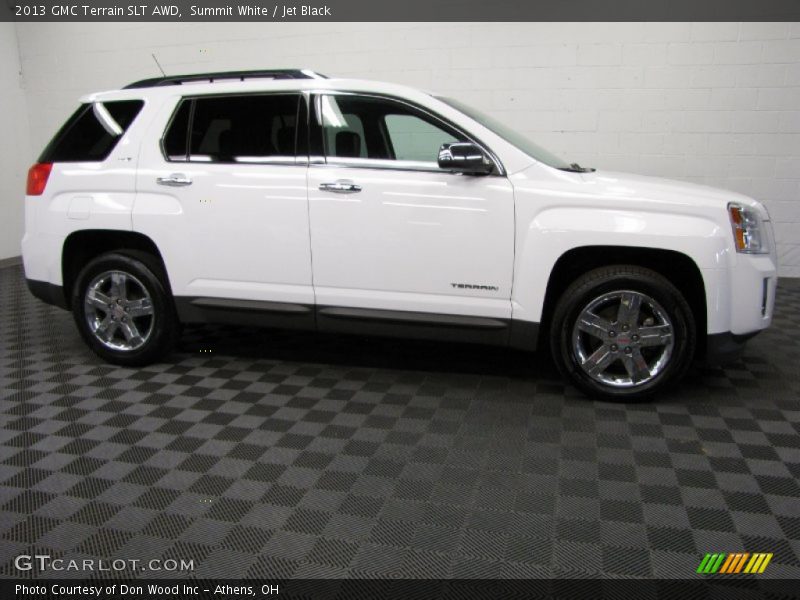 Summit White / Jet Black 2013 GMC Terrain SLT AWD