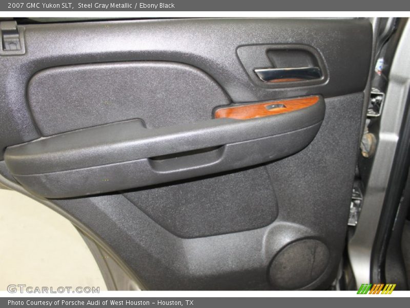 Steel Gray Metallic / Ebony Black 2007 GMC Yukon SLT