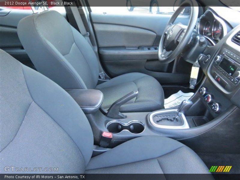 Black / Black 2012 Dodge Avenger SE