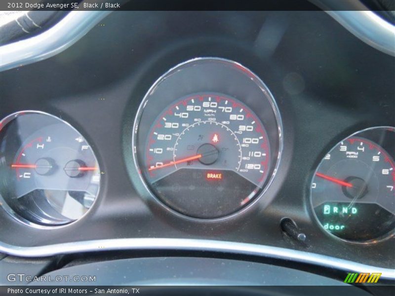Black / Black 2012 Dodge Avenger SE