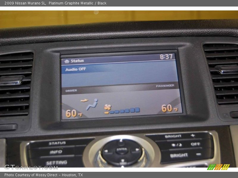 Platinum Graphite Metallic / Black 2009 Nissan Murano SL