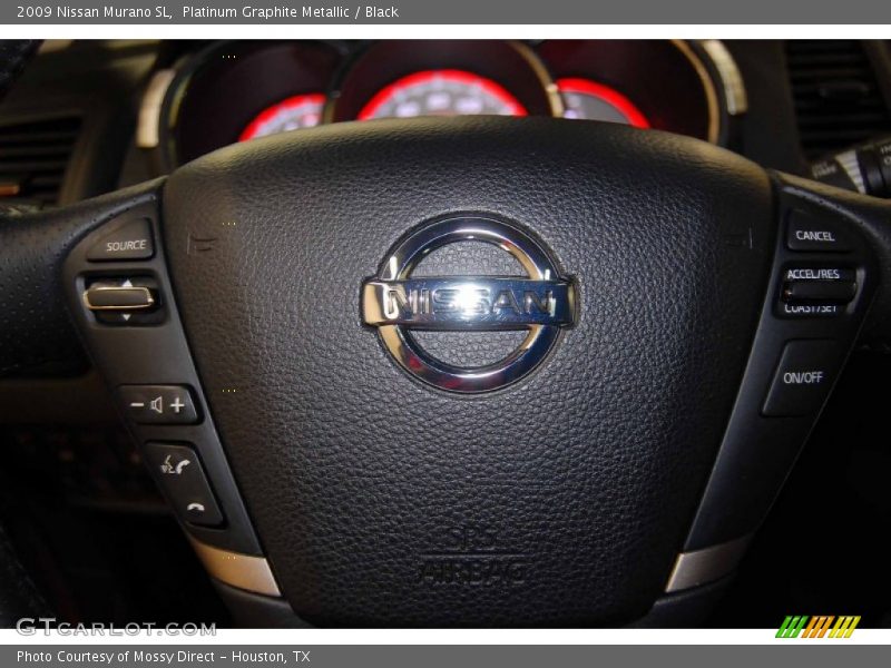 Platinum Graphite Metallic / Black 2009 Nissan Murano SL