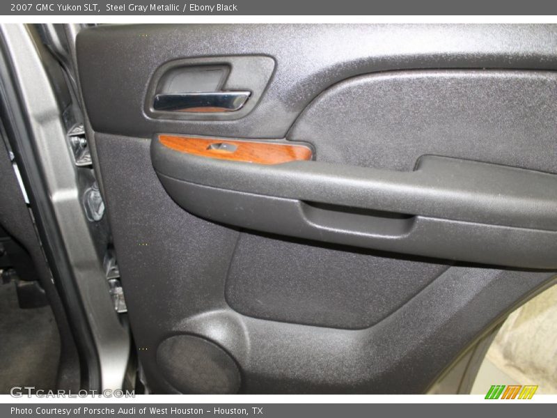 Steel Gray Metallic / Ebony Black 2007 GMC Yukon SLT