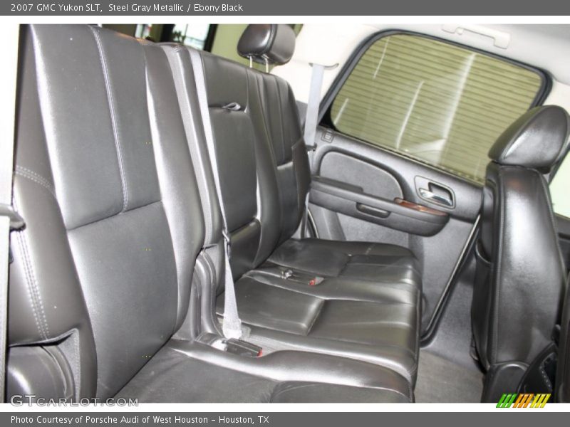 Steel Gray Metallic / Ebony Black 2007 GMC Yukon SLT