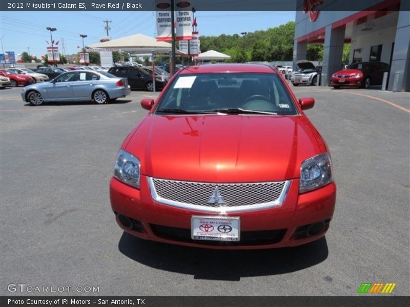 Rave Red / Black 2012 Mitsubishi Galant ES