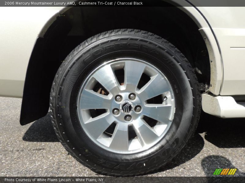 Cashmere Tri-Coat / Charcoal Black 2006 Mercury Mountaineer Luxury AWD