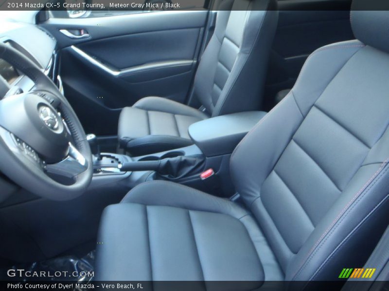 Front Seat of 2014 CX-5 Grand Touring