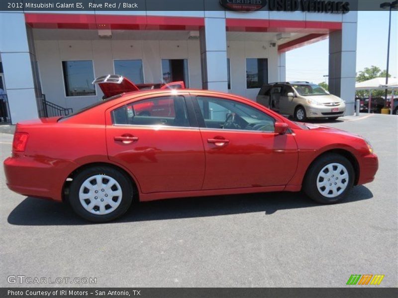 Rave Red / Black 2012 Mitsubishi Galant ES