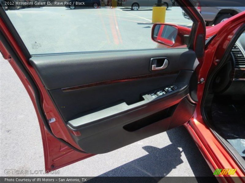 Rave Red / Black 2012 Mitsubishi Galant ES