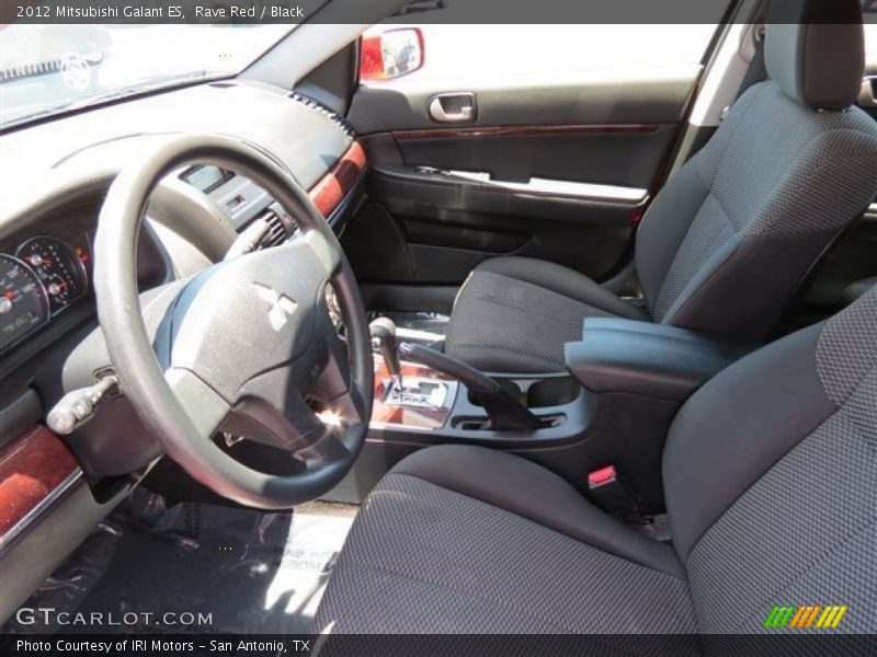 Rave Red / Black 2012 Mitsubishi Galant ES