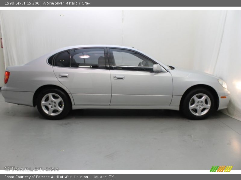 Alpine Silver Metalic / Gray 1998 Lexus GS 300