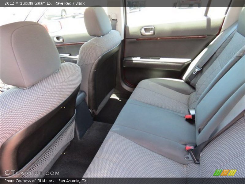 Rave Red / Black 2012 Mitsubishi Galant ES