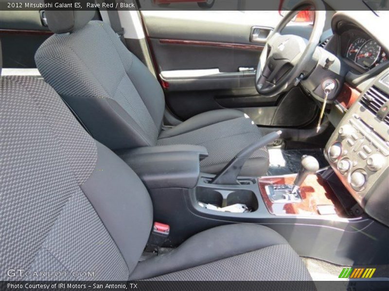 Rave Red / Black 2012 Mitsubishi Galant ES
