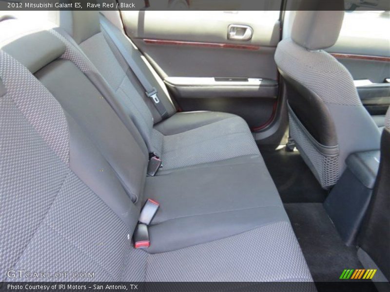 Rave Red / Black 2012 Mitsubishi Galant ES