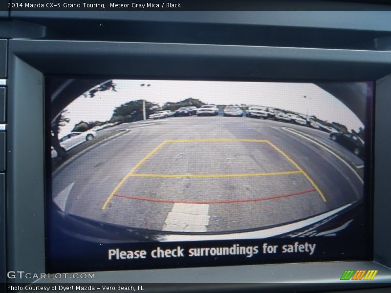 Meteor Gray Mica / Black 2014 Mazda CX-5 Grand Touring
