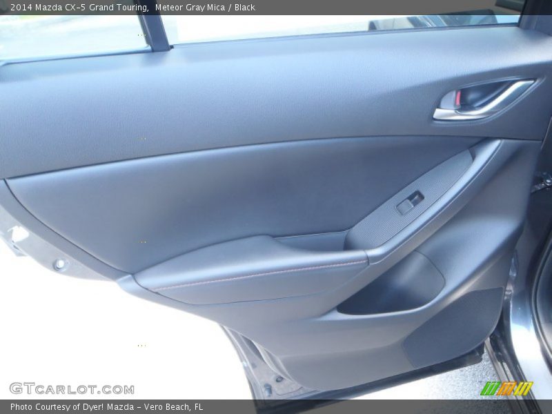 Meteor Gray Mica / Black 2014 Mazda CX-5 Grand Touring