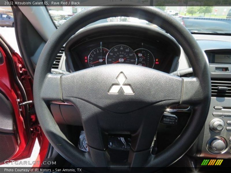Rave Red / Black 2012 Mitsubishi Galant ES