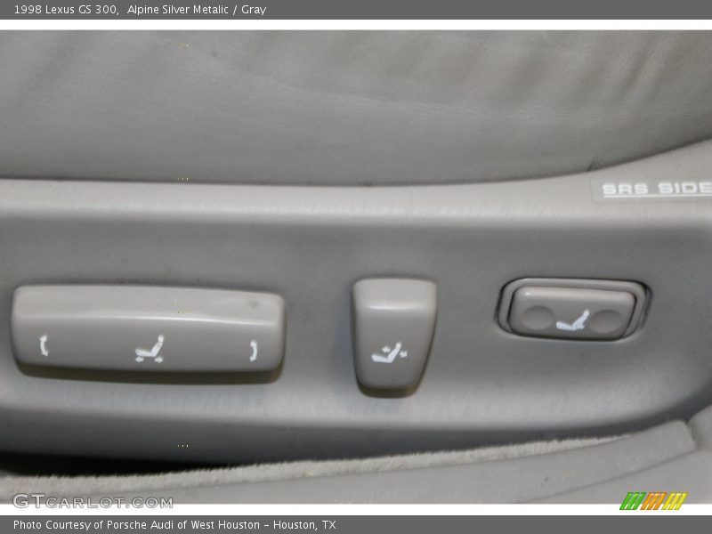 Alpine Silver Metalic / Gray 1998 Lexus GS 300