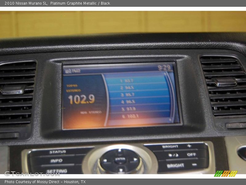 Platinum Graphite Metallic / Black 2010 Nissan Murano SL