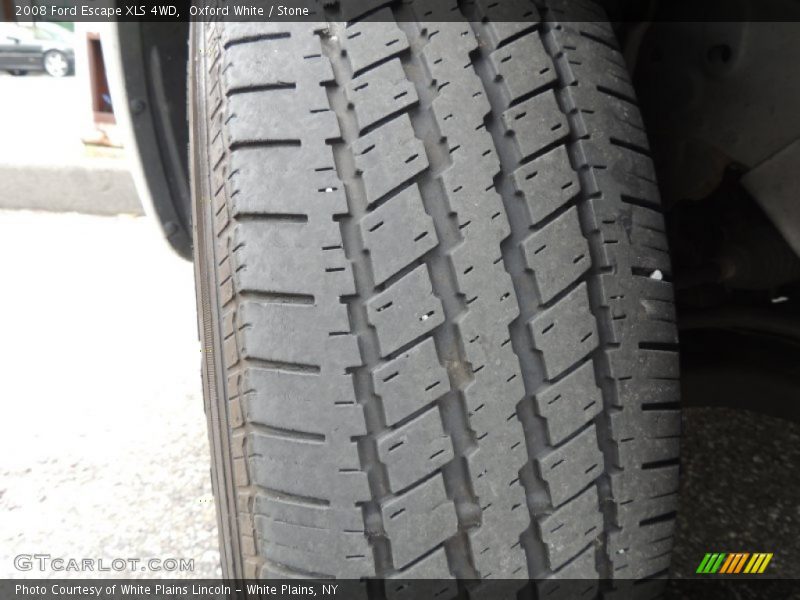 Oxford White / Stone 2008 Ford Escape XLS 4WD
