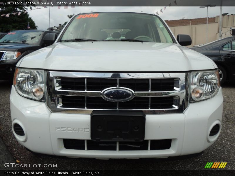 Oxford White / Stone 2008 Ford Escape XLS 4WD