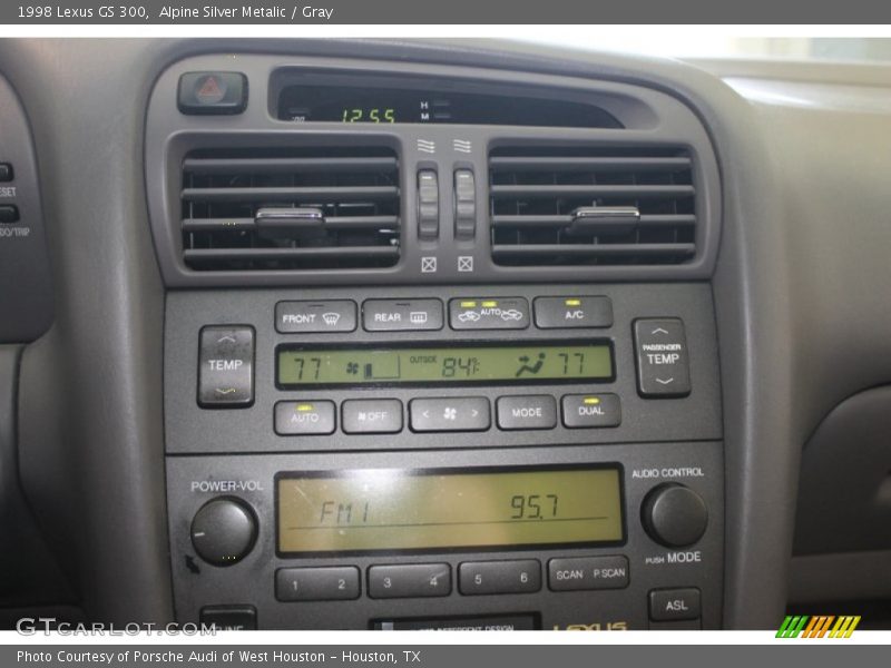 Alpine Silver Metalic / Gray 1998 Lexus GS 300