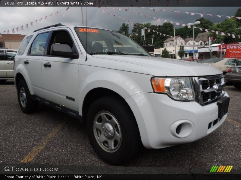 Oxford White / Stone 2008 Ford Escape XLS 4WD