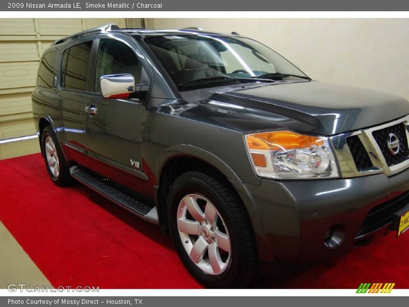 Smoke Metallic / Charcoal 2009 Nissan Armada LE