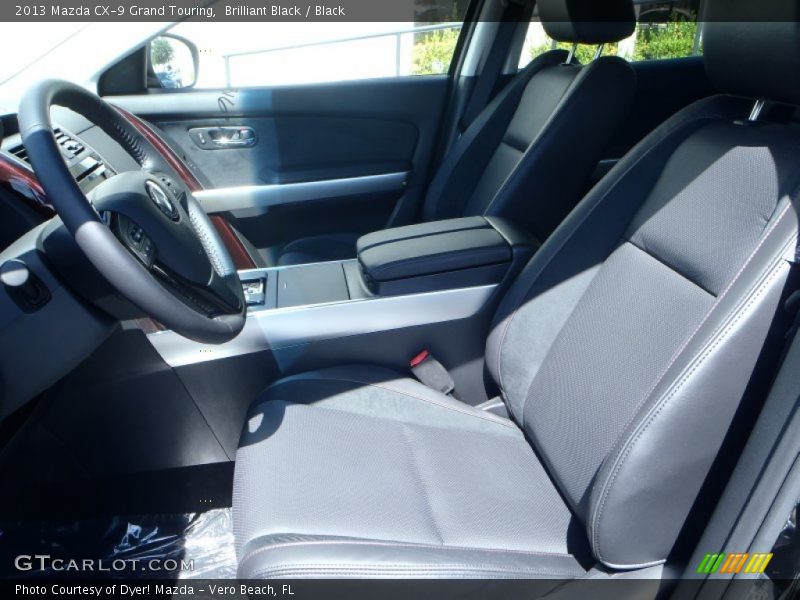 Brilliant Black / Black 2013 Mazda CX-9 Grand Touring