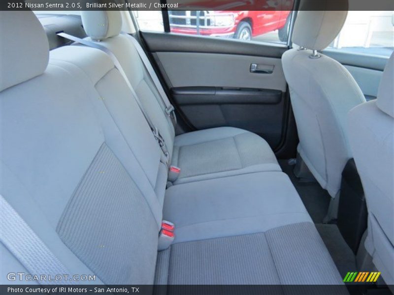 Brilliant Silver Metallic / Charcoal 2012 Nissan Sentra 2.0 S